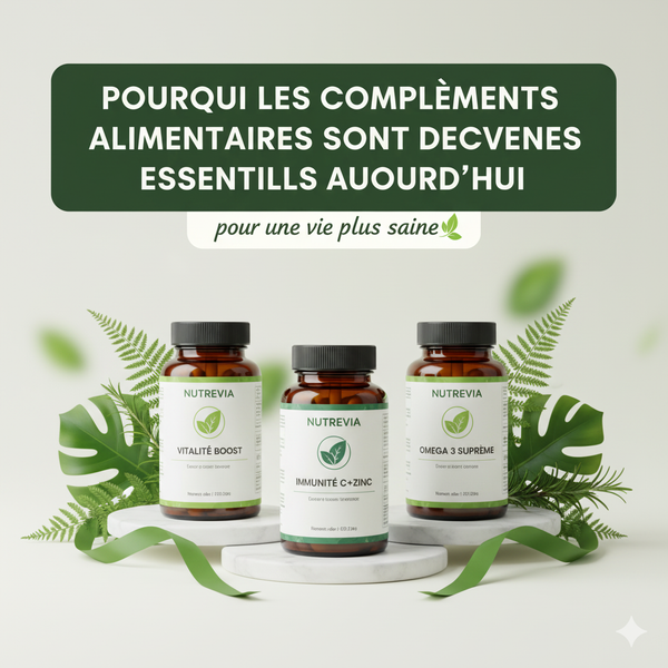 💪 Pourquoi les compléments alimentaires sont devenus essentiels aujourd’hui 🌿