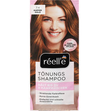 Load image into Gallery viewer, réell&#39;e - Shampooing colorant 7.4 or cuivré
