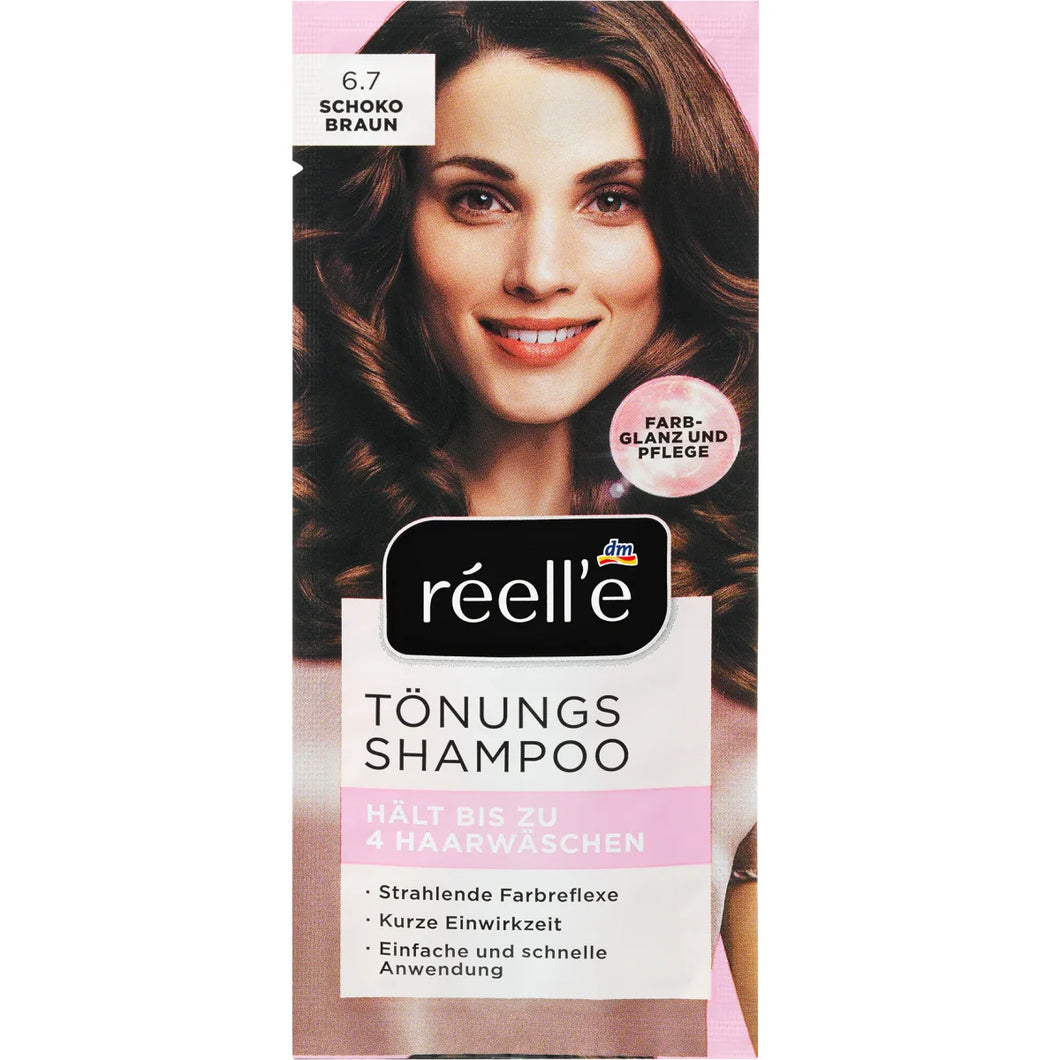 réell'e - Shampooing colorant 6.7 brun chocolat