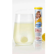 Load image into Gallery viewer, Mivolis - Zinc + C Comprimés effervescents 20 pcs
