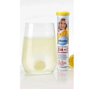 Mivolis - Zinc + C Comprimés effervescents 20 pcs